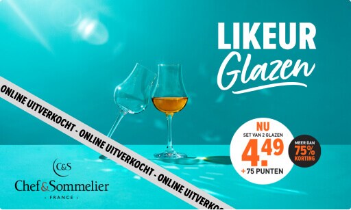 Likeurglazen sparen